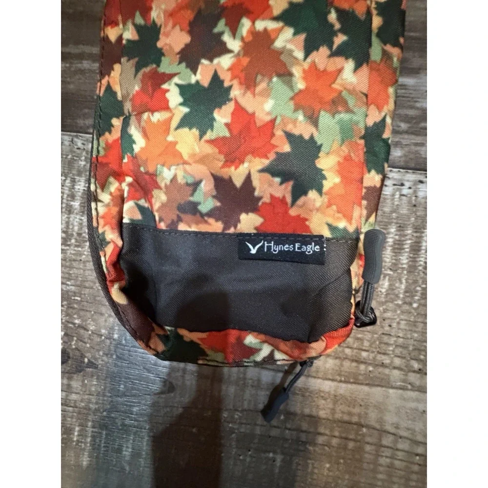 Hynes Eagle Autumn Leaves Sling Bag Crossbody Chest Pack Travel Daypack